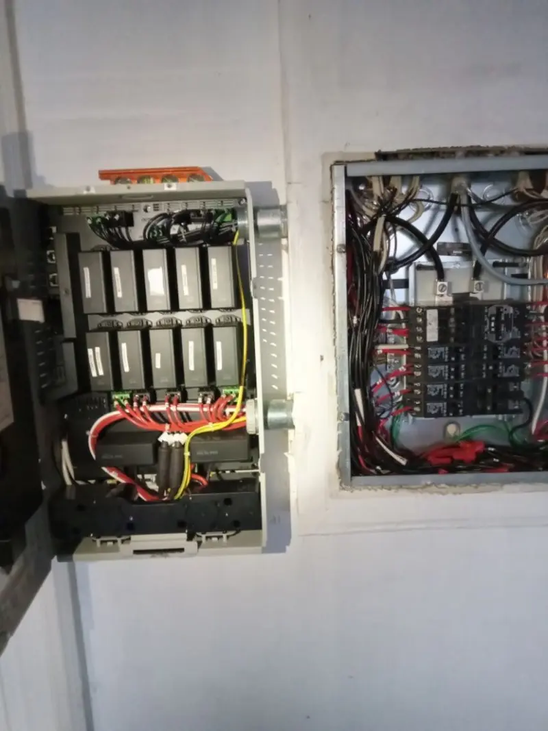 Electrical panel upgrade completed for Electrical Inspection in Eaton